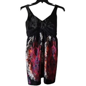 Rue 21 Sleeveless Paisley Dress Medium